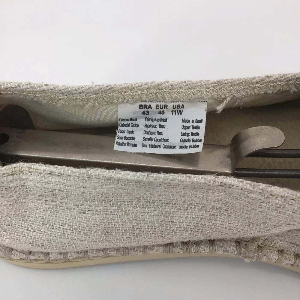 Havaianas Origine Premium III Canvas Espadrilles Size 11W